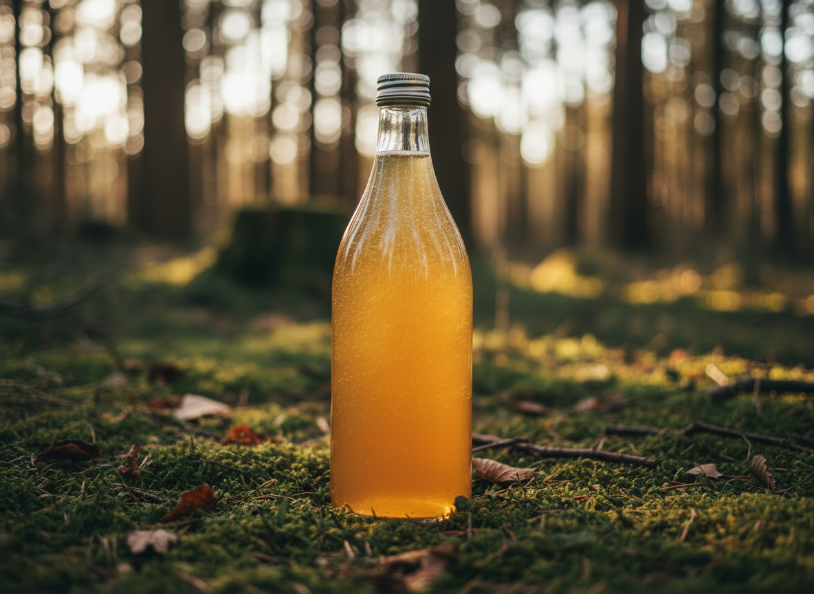 Botella de Ginger Bug artesanal MicroVida